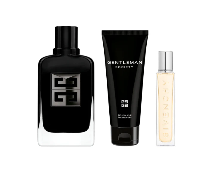 Givenchy Gentleman Society Extreme Set Eau De Parfum 100ml + Shower Gel 75ml + Mini EDP 12.5ml Bărbați