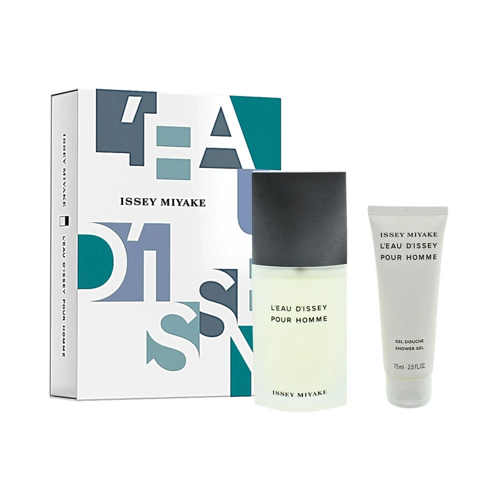 Set Cadou Issey Miyake L'Eau D'Issey Pour Homme Eau de Toilette Bărbați 75ml + Gel de Duș 50ml Parfum